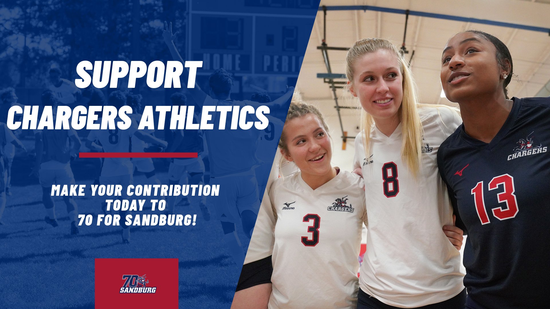 Make Your Contribution to 70 for Sandburg!