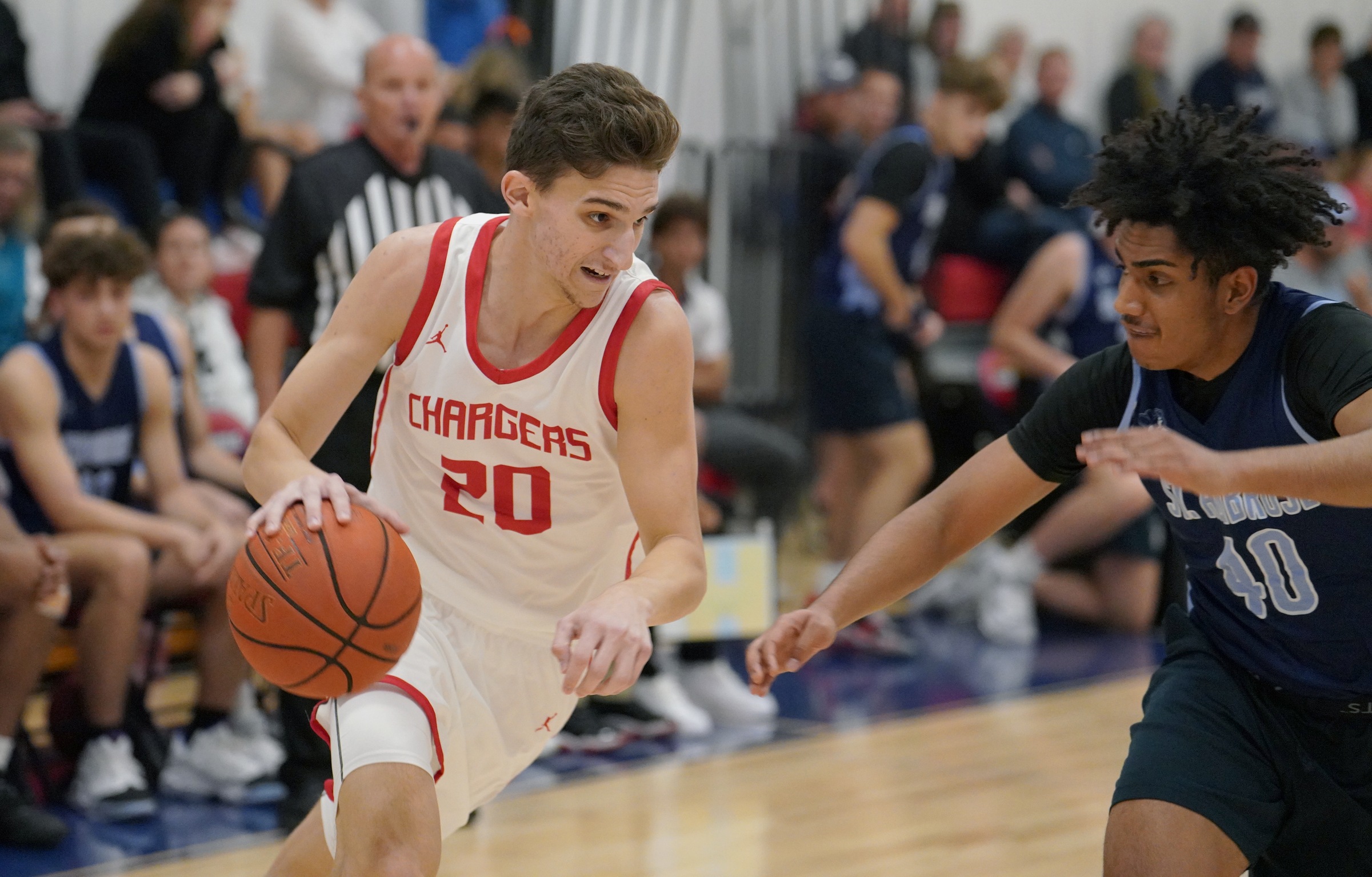 Balanced Chargers Win Big on Road Against Red Devils