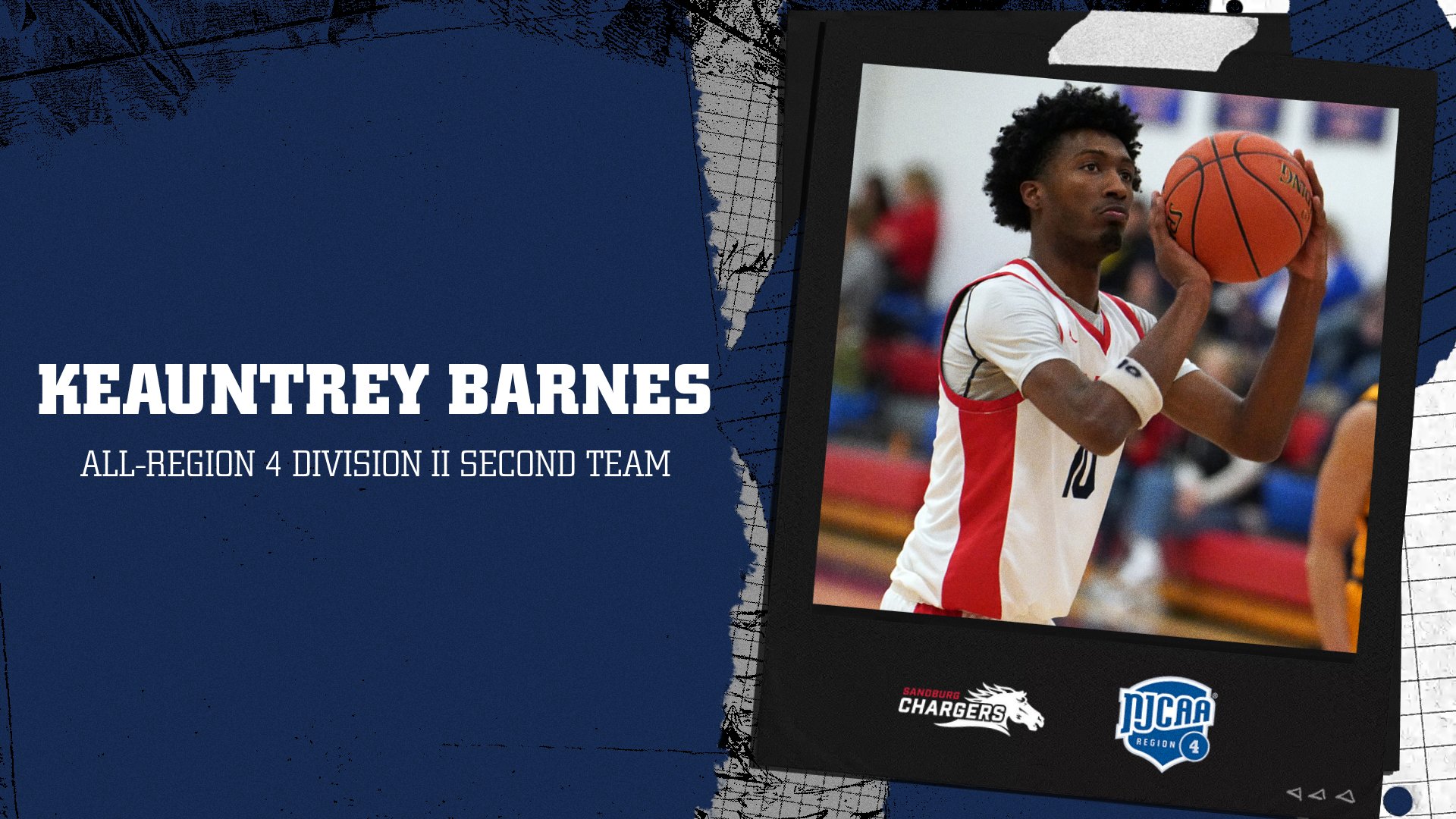 Chargers&rsquo; Barnes voted to All-Region 4 2nd team