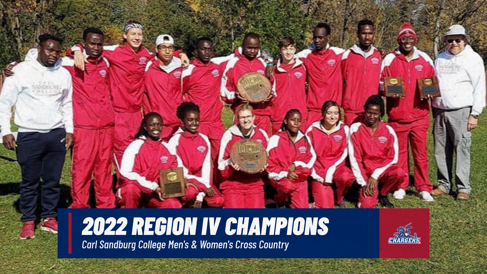 Sandburg Women's XC Wins Region IV Championship