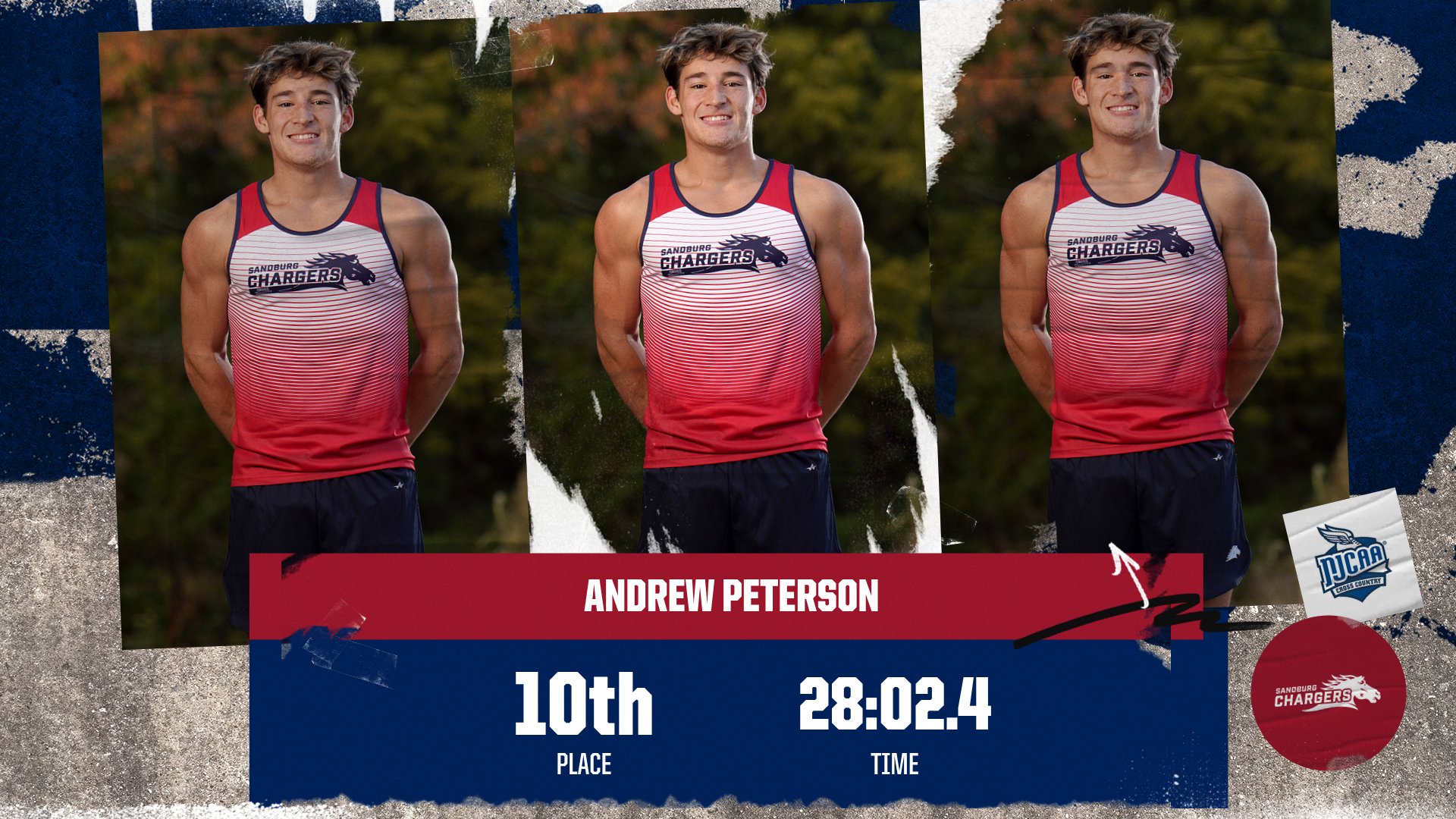 Peterson delivers top-10 finish for Chargers at Heartland Invitational
