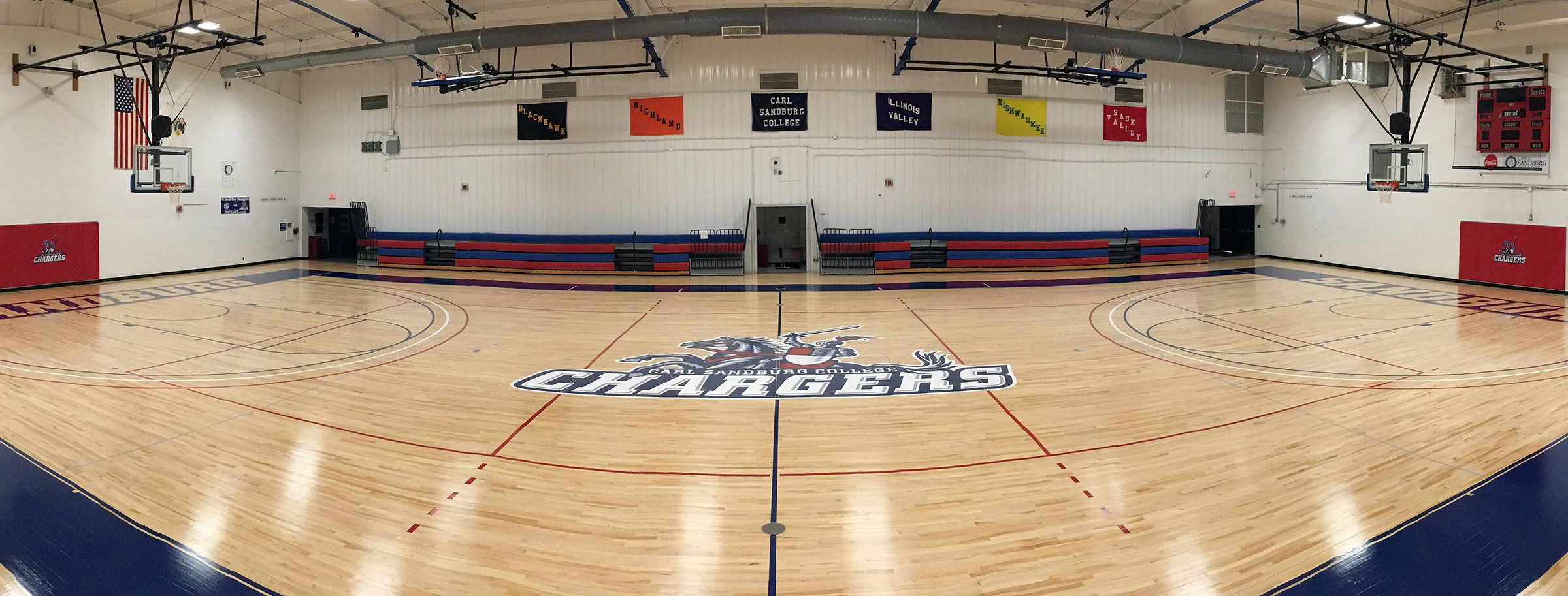 sandburg gym floor