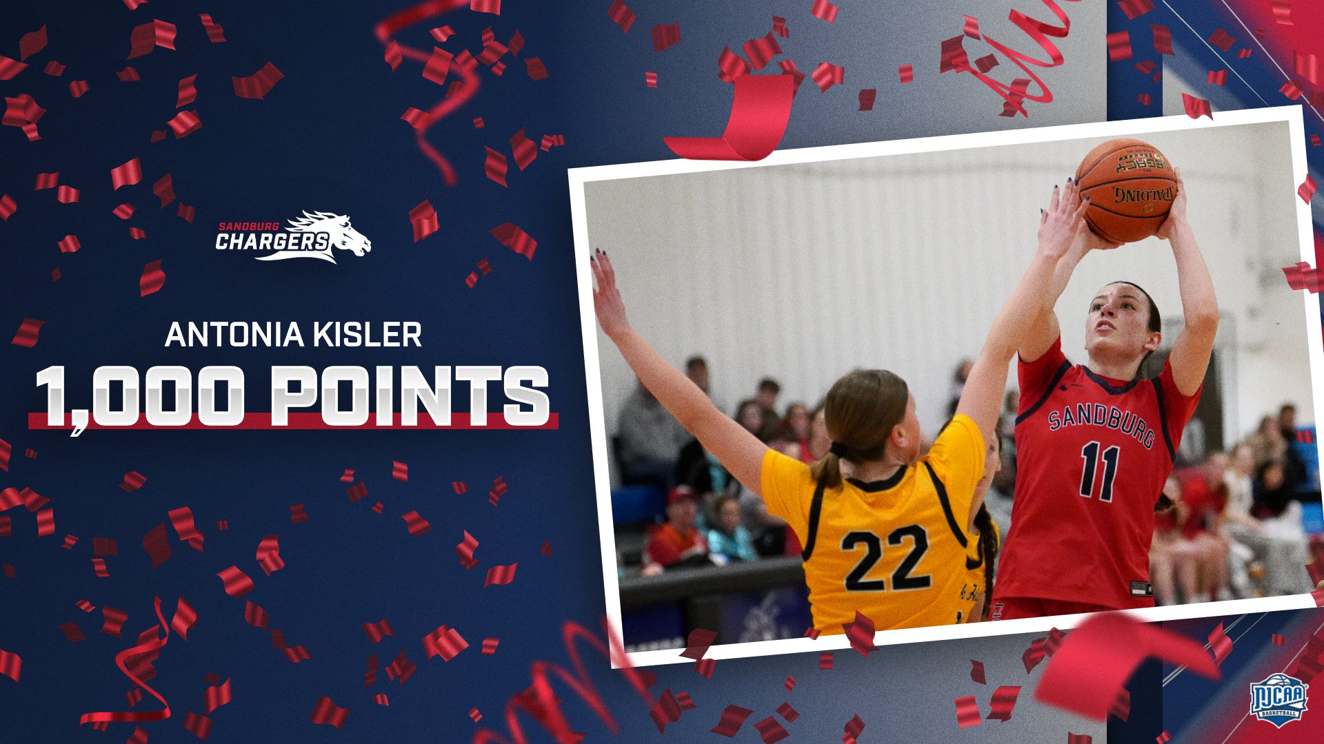 Kisler&nbsp;reaches 1,000 career points as Chargers take down Waubonsee in&nbsp;Region 4 quarters
