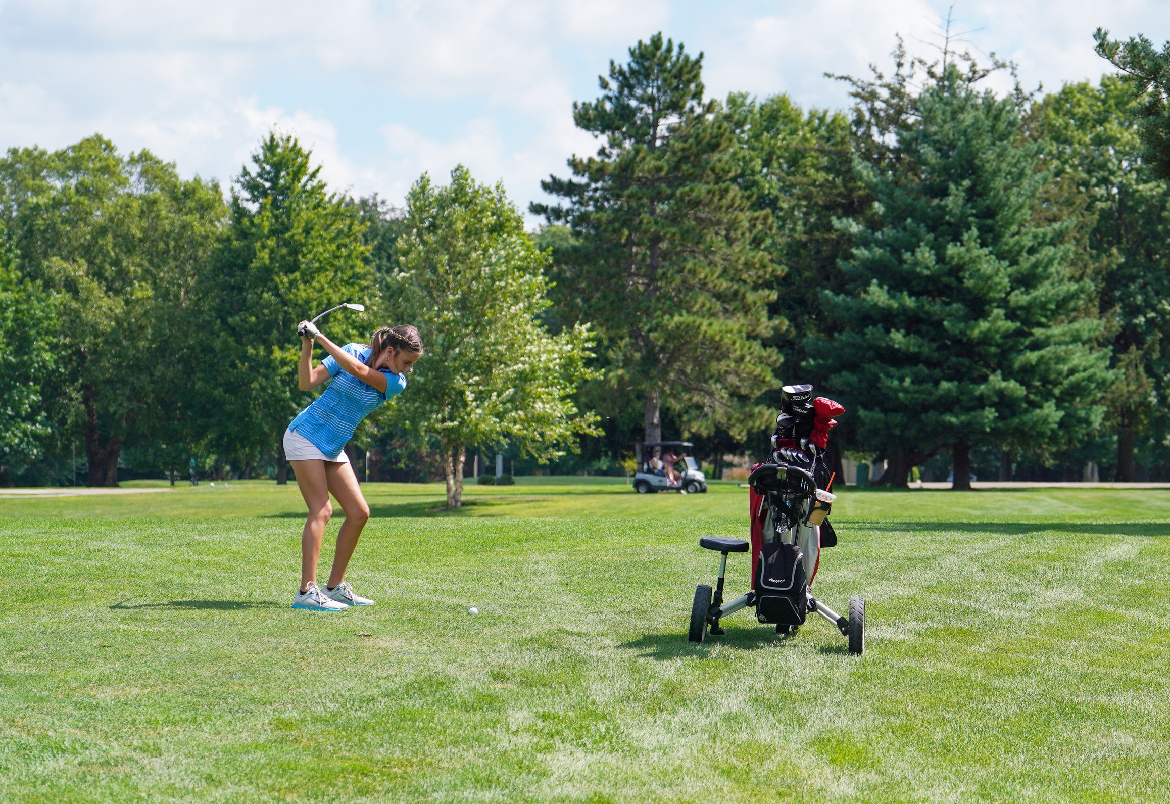 Sandburg women&rsquo;s golf finishes 5th at Clash at the Creek
