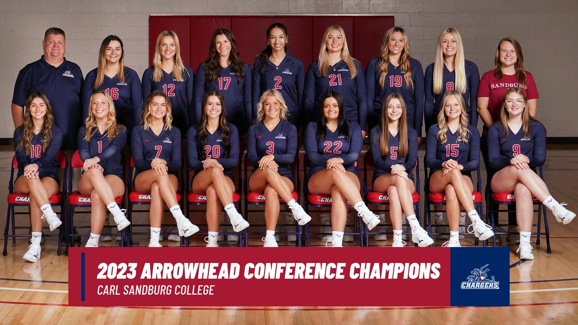 BACK-TO-BACK! Chargers Sweep Kishwaukee, Repeat as Arrowhead Conference Champs