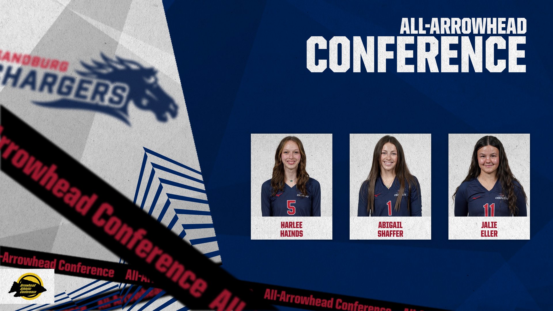3 Chargers voted to All-Arrowhead Conference volleyball team