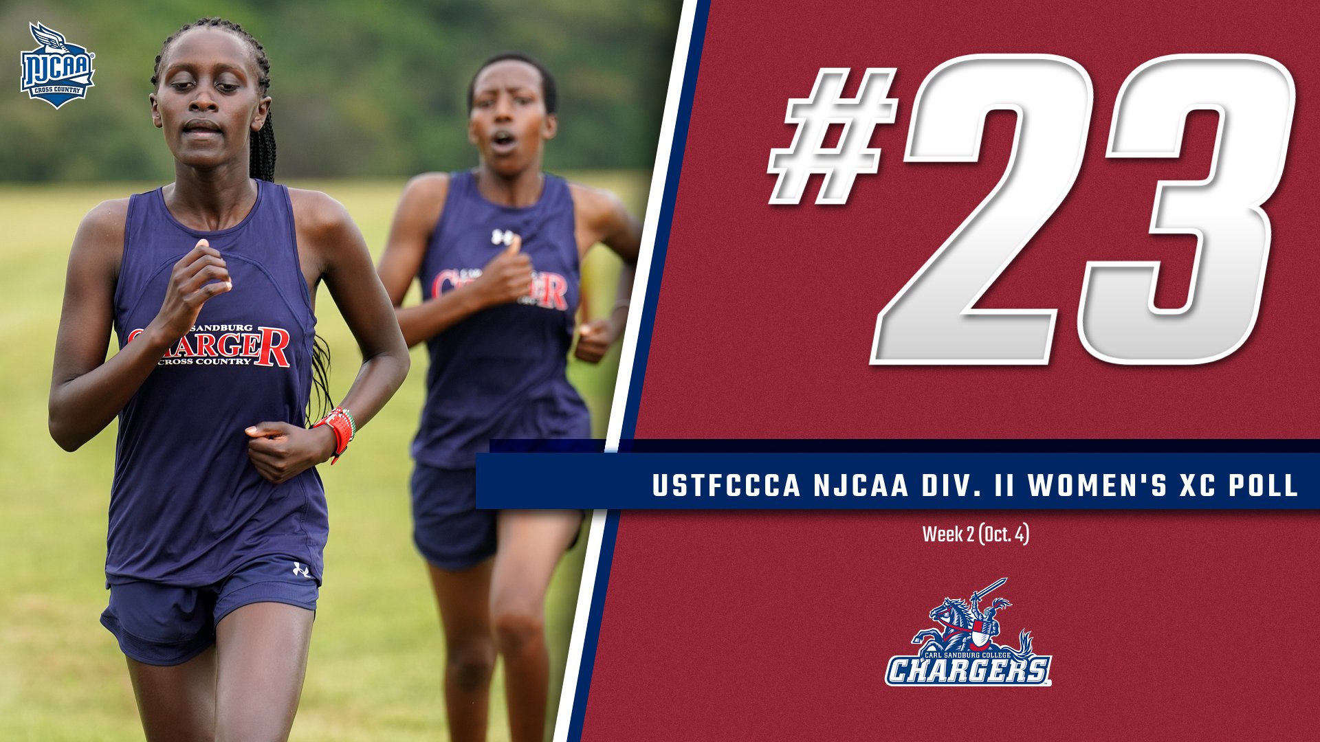 Sandburg Women&rsquo;s XC No. 23 in USTFCCCA Rankings