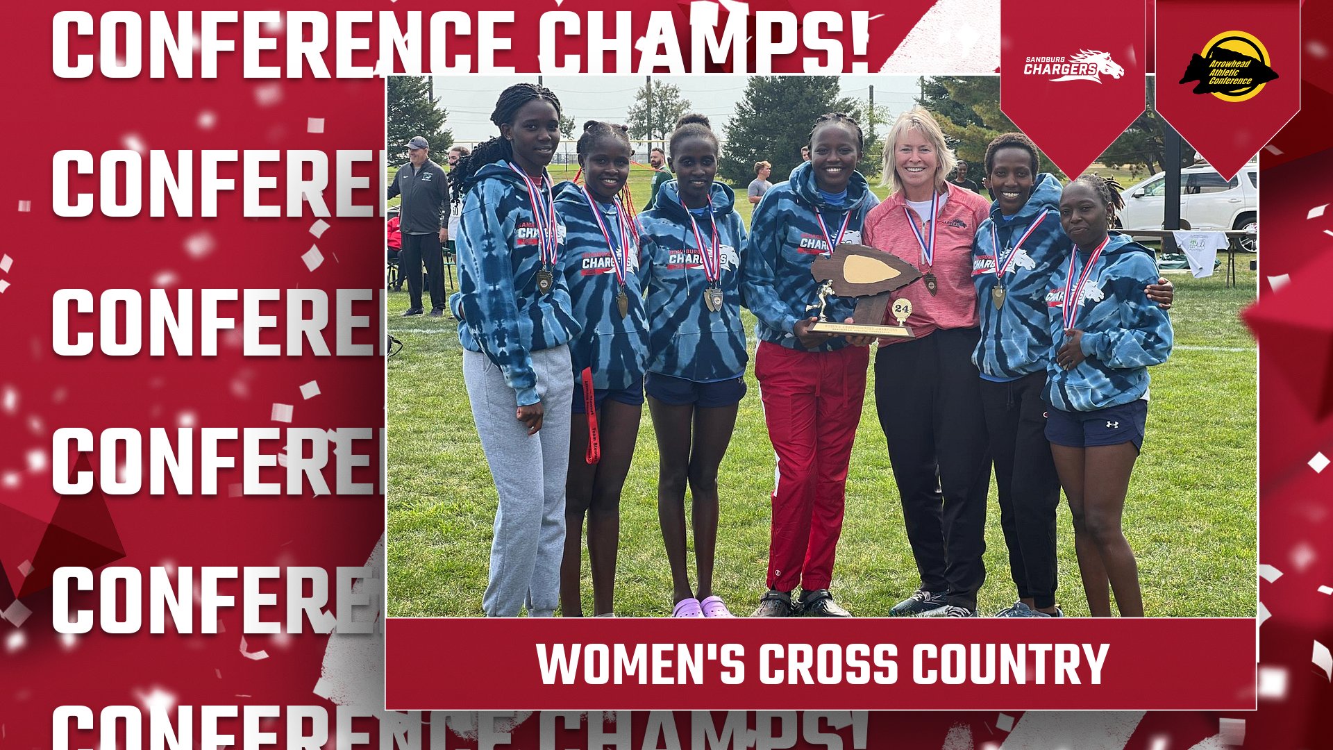 Koech, Chargers win Arrowhead Conference XC titles